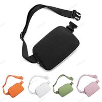 Роскошные дизайнерские сумки повсюду Lu Лучшие сумки для талии Fanny Pack Bumbag Женщины мужчины нейлоновые грудь спортивная йога сумка Y2302