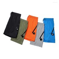 Shorts masculinos de alta qualidade Summer CP Quick Secy Men's Calnts Pocket Pocket Outdoor Leisure Sports Nylon Casual Beach
