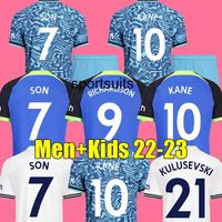 22 23 SON KANE camisa de futebol RICHARLISON REGUILON ROMERO camisa de futebol 2022 2023 top masculino kits infantis DELE Camiseta de futbol maillot pé