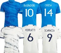 Italys soccer jerseys 2023 Italian Thai Quality Jersey 10 RA...