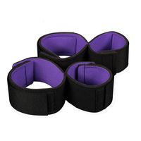 Sex Toy Bondage New Adult Products Adult Fomen's Binding Handcuffs's Happy Instrument Band Purple Band