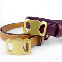 Fashion Smooth Buckle Belt Retro Design Thin Waist Belts for...
