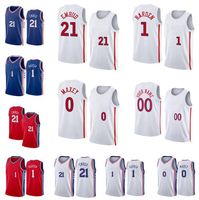 Men's Philadelphia 76ers #0 Tyrese Maxey White 75th Anniversary Association  Edition Swingman Stitched Jersey on sale,for Cheap,wholesale from China