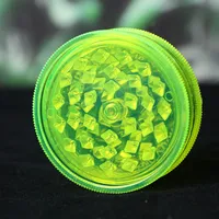 Plastic Grinder 3 layers 60*30MM Crusher Tabacoo Dry Herb Sm...