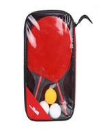 Masa Tenis Raquets Yüksek Elastik Hareket Raket Seti Yeni Başlayanlar için Süper Güçlü Pong Tahtası9574603