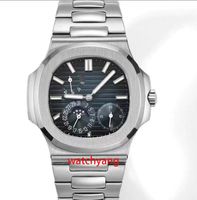 Designer Mens Watch 5712/1A-001 Maneuver Nautilus può visualizzare un movimento stabile in acciaio inossidabile da 40 mm orologio meccanico automatico per uomo