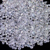 Diamantes sueltos Nymfa Real moissanite Gemstones Diamond 2.0 quilates D Color VVS1 Laboratorio para mujeres Joyas finas