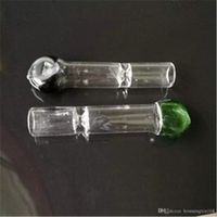 Hookahs Smoking Accessories Colored flat glass pipe