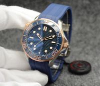 Glide Lock Luxus Keramik Lünette Sapphire Männer Watch 2813 Mechanische automatische Bewegung SS Fashion Watch Herren -Designer Uhren mit Box