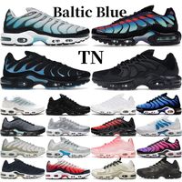 TN Plus Mens Trainers TNS Running Shoes White Black Anthracite Unity Dusk Atlantabaltic Blue Women Dreatble Sneakers Sport Tennis 36-46 Big Size