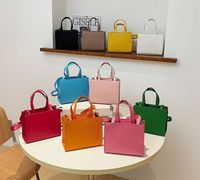 Borsa per la spesa designer Women borsetta a spalla singola porta porta borsetti, 10 colori