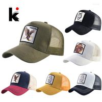 Ball Caps Baseball Men Snapback Hip Hop Hats With Animals Pa...