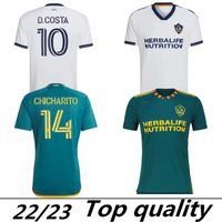 MLS 2024 Los Angeles La Galaxy Soccer Trikots Fan -Version Chicharito J.Dos Santos Kljestan 2023 Lletget Men Away Football Shirts
