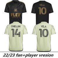 MLS 2024 2023 Jerseys de futebol LAFC Rossi Vela Kaye Moon-Hwan Los Angeles FC para Change Black Out Limited Edition F￣s Vers￣o de futebol