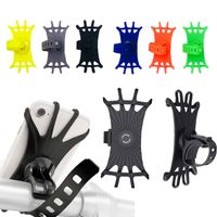 Bicycle Motorcycles Mobile Phone Holders 360° Rotation Silic...
