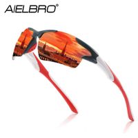Gafas de sol Aielbro al aire libre para hombres cicatrones de gafas deportivas para bicicletas ciclismo 230222