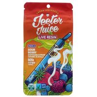 تعبئة أكياس 1000 ملغ من Berry Jeeter Juice Candy Mylar البلاستيك سستة Edible Tailing Cunstom Package Bage Droper Bage OTDMX