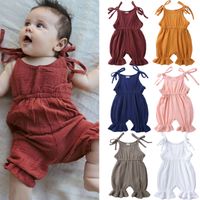 Summer Outfits Toddler jumpsuits and rompers Baby Girl Cloth...