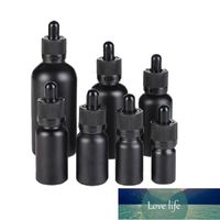5ml to 100ml Black Frosted Glass Essential Oil Perfume Bottl...