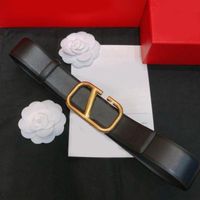 Correa de diseñador popular Cinturón para mujeres Luxury 3 cm de ancho Viajes simples CEINTURA Color sólido Retro V Buckle Class Class Belted Gold E23