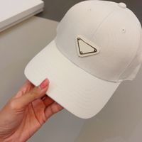Luxury Classic Baseball Cap Casquette Designers Hat Hat Hat Solid Triangle Caps Caps Lettera Fashi