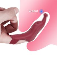 Vibrators G Spot Finger Vibrator For Women Nipple Clitoris S...