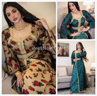 Vêtements ethniques Ramadan Arab Dubaï Vêtements Islamiques Eid Mubarak Muslim Abaya Robe Fashion Women Turkey Patchwork broderie INDIAN Kaftan Robe