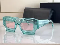 Designer de tendências da moda Personalidade única forma masculino Mulheres óculos de sol Street Avant-Garde Glasses Protection Anti-Ultraviolet vêm com estojo