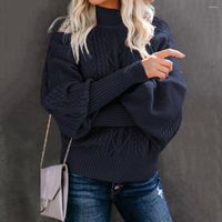 Sweaters de mujeres Lady de moda suéter de punto caliente