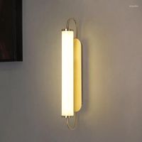 Wall Lamps Nordic Minimalist Long Lamp Personalized Sofa Ais...