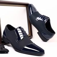 Desginer Men Dreple Dress Shoes Shoes Business Casual British British British Wedding Party Big Taglia 39-47