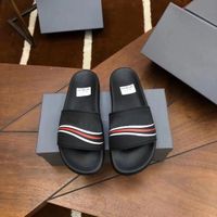 Paris tasarımcı slaytlar erkek terlik çanta çiçek çiçekleri baskı deri ağ siyah ayakkabıları moda lüks yaz sandalet plaj spor ayakkabılar boyutu 36-45