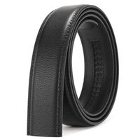 Automatic Leather Belt Men Genuine Leather Male Belts Alloy Buckle Designer  Belts Black/white/blue/red/coffee 3.1cm Width Strap
