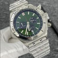 Reloj de cuarzo para hombre, reloj con batería de 46MM, zafiro, resistente al agua, reloj de moda clásico para ocio, relojes montre de luxe