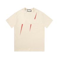 Camisetas de diseñador para adultos Cartas de manga corta Tees impresas Estilo de moda Escuela de playa Tops casual tamaño S-2xl Cómoda ropa de fin de semana