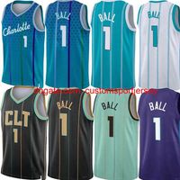 NBA_ Basketball Jerseys Charlotte''Hornets''LaMelo 2 # 1 Ball Gordon 20  Hayward Jersey RJ Barrett Knick 9 33 Retro Patrick Ewing Julius Randle 8 30  Kemba Walker 