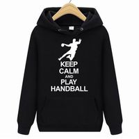 Hoodies masculinos de alta qualidade mantêm calma e reproduzem handball imprimindo capuz masculino de rua de marca de rua xs-4xl354r