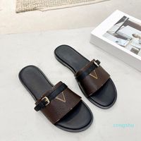 France Designer Slipper Luxury feminino marca de sandália Slide Slippers Lady Lady Slides Flip Flop Casual Sneaker Boot