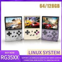 Портативные игровые игроки RG35xx Ретро-консоль Game Console System System 3,5-дюймовый экран IPS Cortex-A9 Portable Pocket Video Player 8000 Game Boy Gift 230228