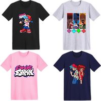 Toddler Summer Boys Cartoon Cosplay Roblox T-shirt 3d Printed Girls  Streetwear Children Kids Clothes Baby Funny O-neck Tshirt1