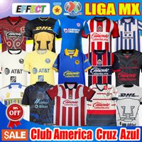 22 23 Club America Camisas de Futebol 2022 2023 Atlas NAUL Tigres Chivas Guadalajara Xolos Tijuana Cruz Azul Casa UNAM Camisas de Futebol