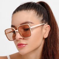 XaYbZc lunettes de soleil surdimensionnées femmes concepteur de luxe Vintage carré lunettes de soleil lunettes classiques pour dame UV400 grand cadre