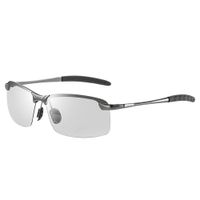 Polarisierte Sonnenbrille Herren/Damen Fahren Spiegel Sonnenbrille Metallrahmen Brille UV400 Anti-Glare Sonnenbrillen Großhandel