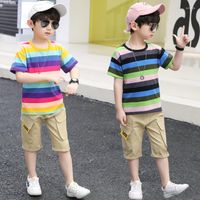 Clothing Sets 2023 Summer Kids Baby Boys Clothes Children St...