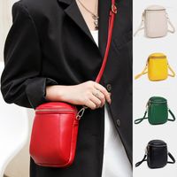 Evening Bags Vintage Small Phone Bag Solid Color Crossbody L...