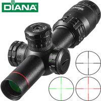 DIANA HD 2- 7x20 EG Scope Mil Dot Hunting Riflescope Illumina...