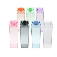 5pcs Plastic Juice Bottles, Clear Bulk Beverage Container, Leak-proof &  Large Capacity, Creative Juicing Container For Smoothies, Juice, Milk & Diy  Drinks