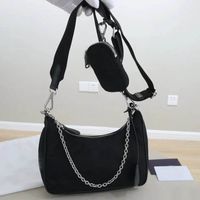 Nylon Bag Crossbody Triangle designer bags Sale 3 Piece Re E...