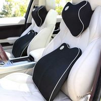 HZYEYO Memory Foam Car Seat Cushions Neck Rest Waist Supports