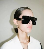 1PC Fashion Square Sunglasses for Women Vintage Oversized Fr...